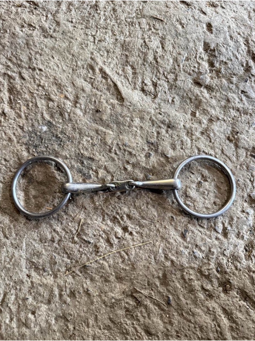 5” O Ring Snaffle With French Link Bit